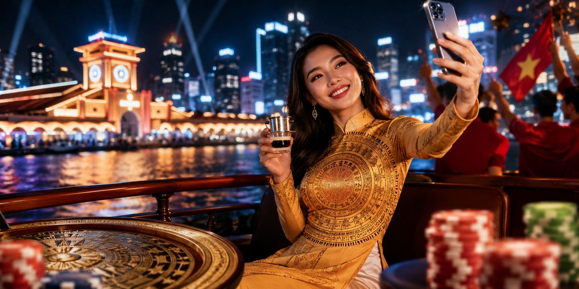 Người dùng tại TP. Hồ Chí Minh thư giãn với cà phê và trải nghiệm casino trên điện thoại